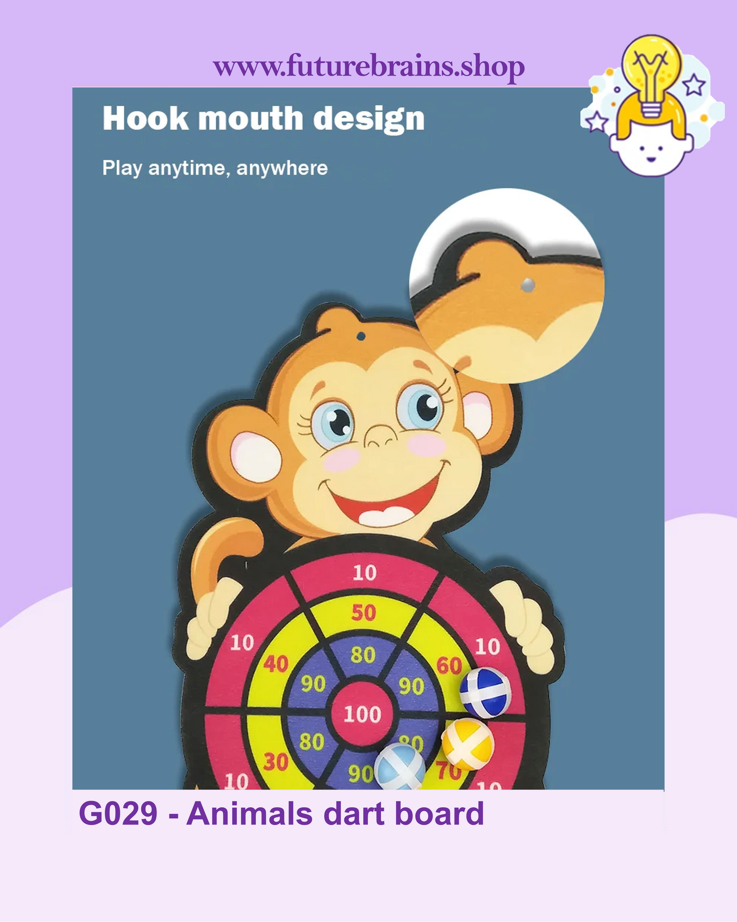 G029 - Animals dart board