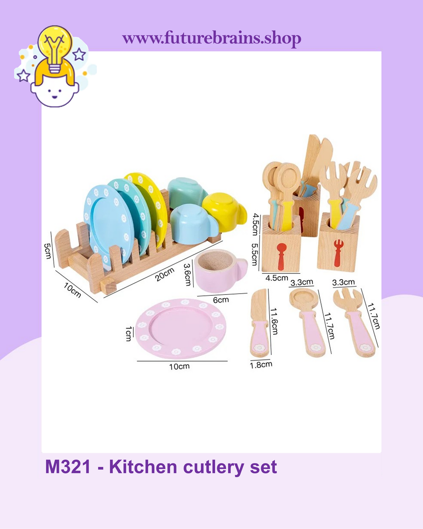 M321 - Kitchen cutlery set