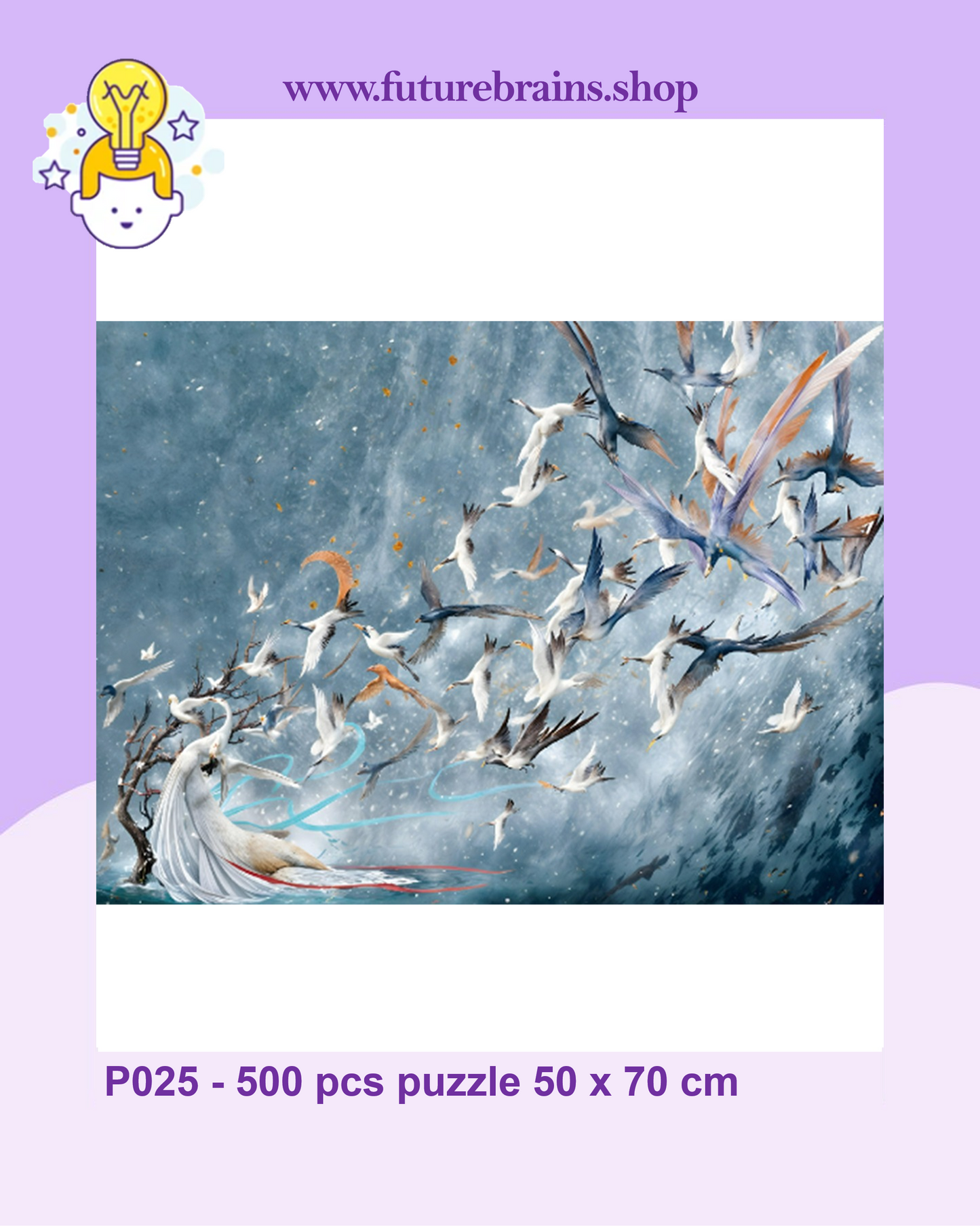 P025 - 500 pcs puzzle 50 x 70 cm
