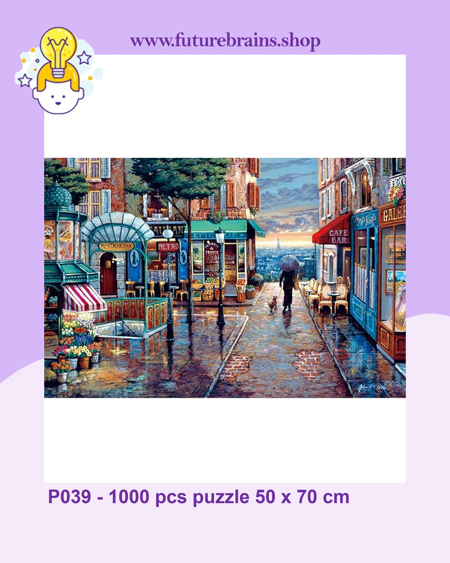 P039 - 1000 pcs puzzle 50 x 70 cm