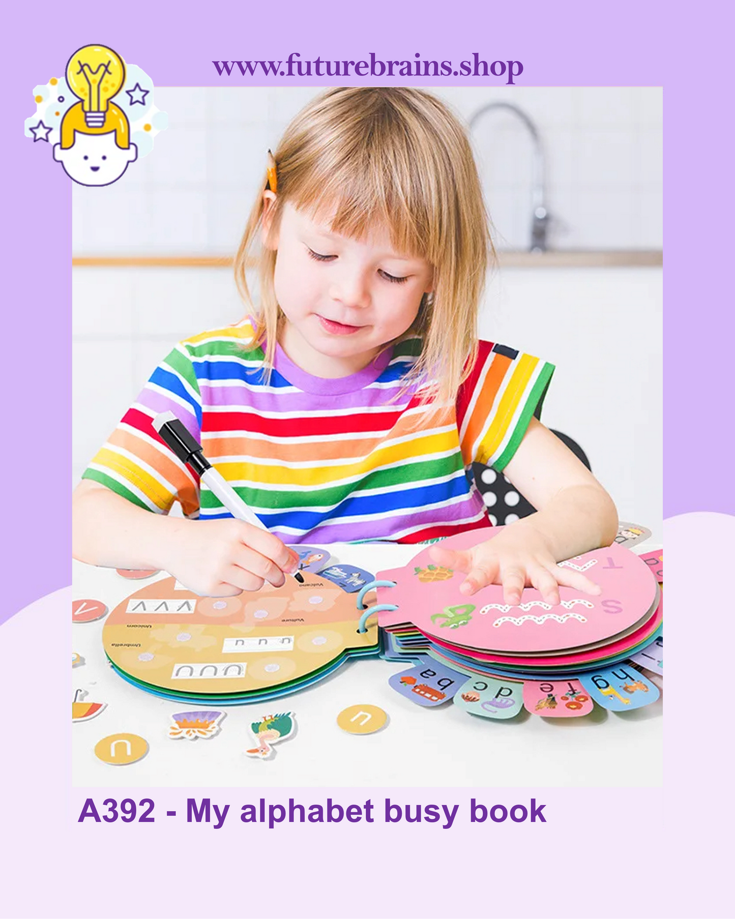 A392 - My alphabet busy book