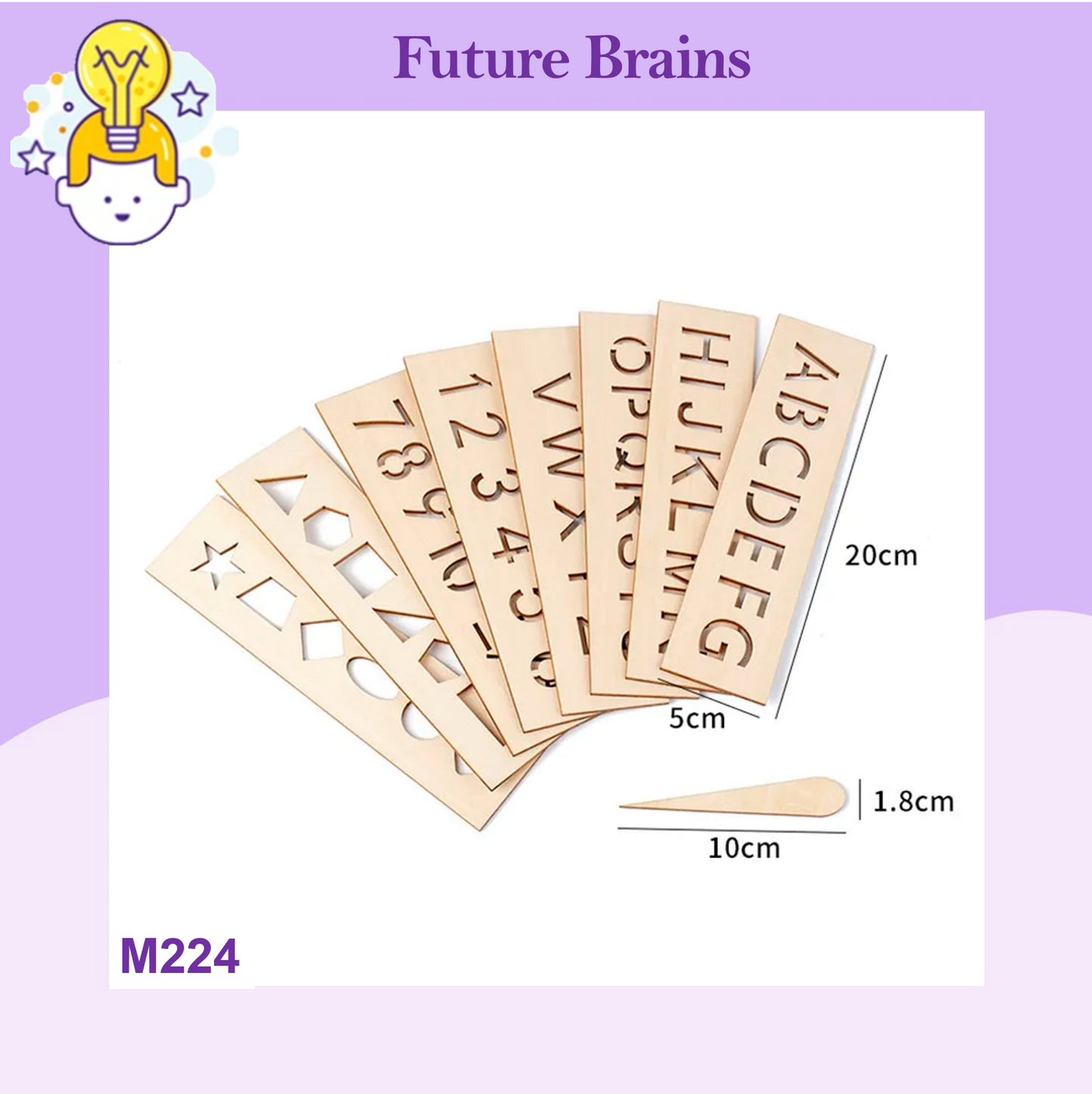M224 - Montessori stencils set
