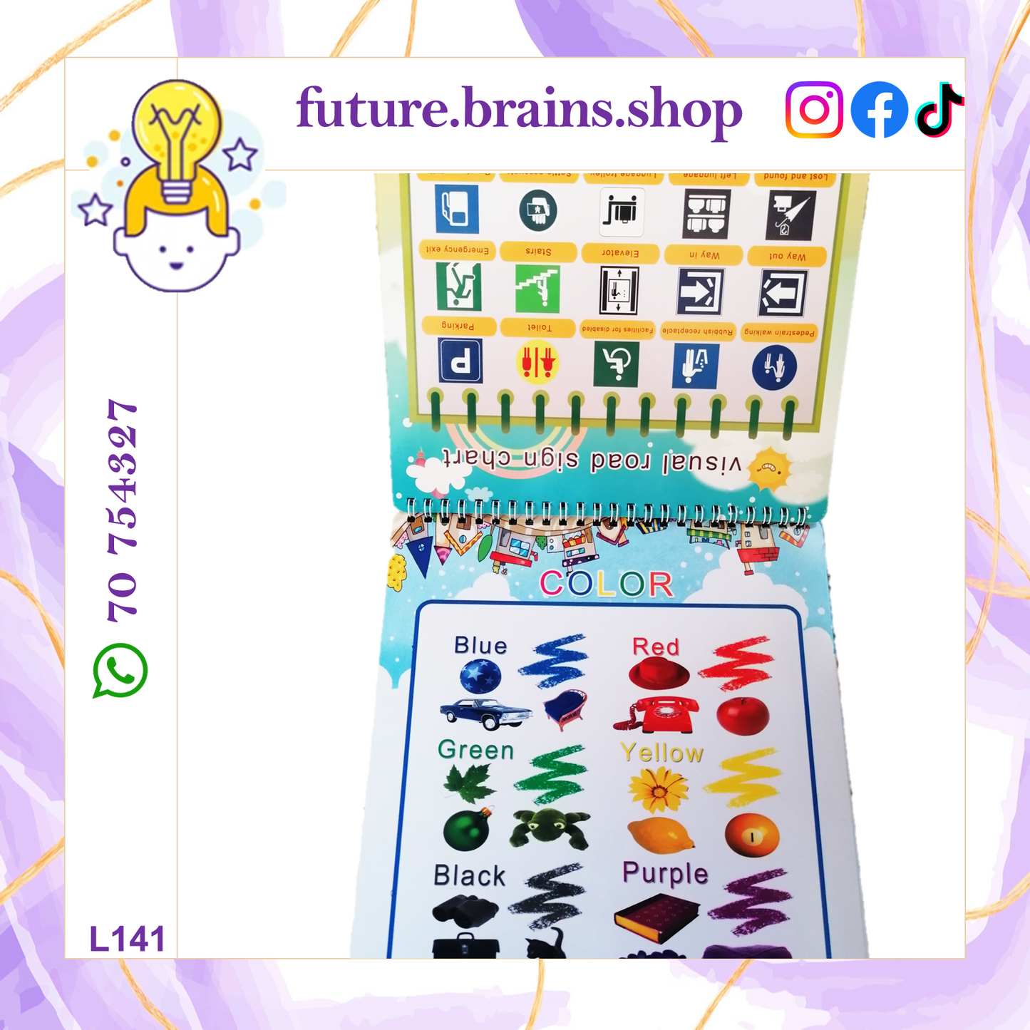L141 - Infants learning wall map