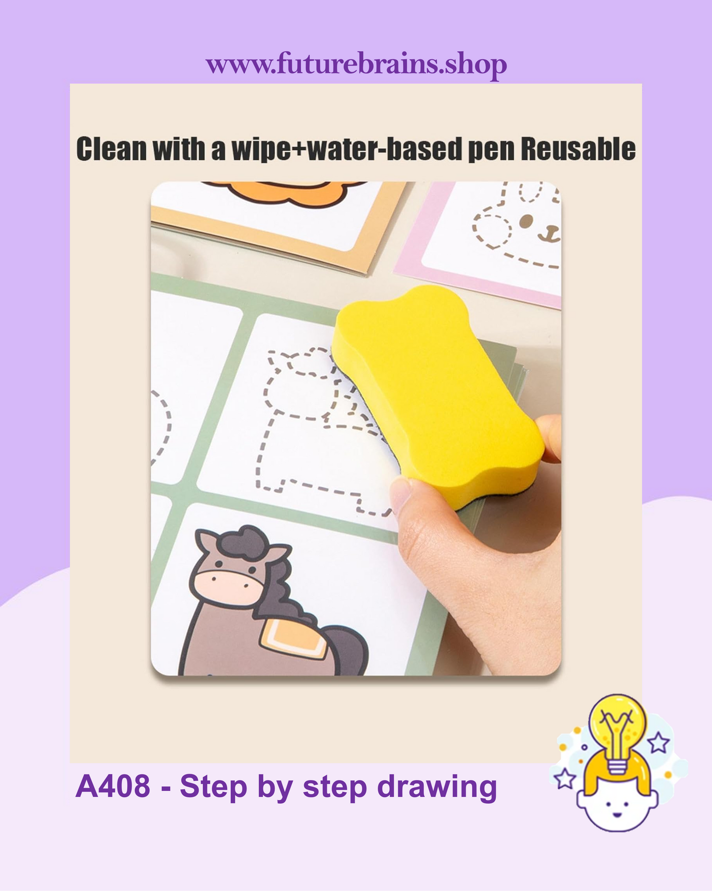 A408 - Step by step drawing