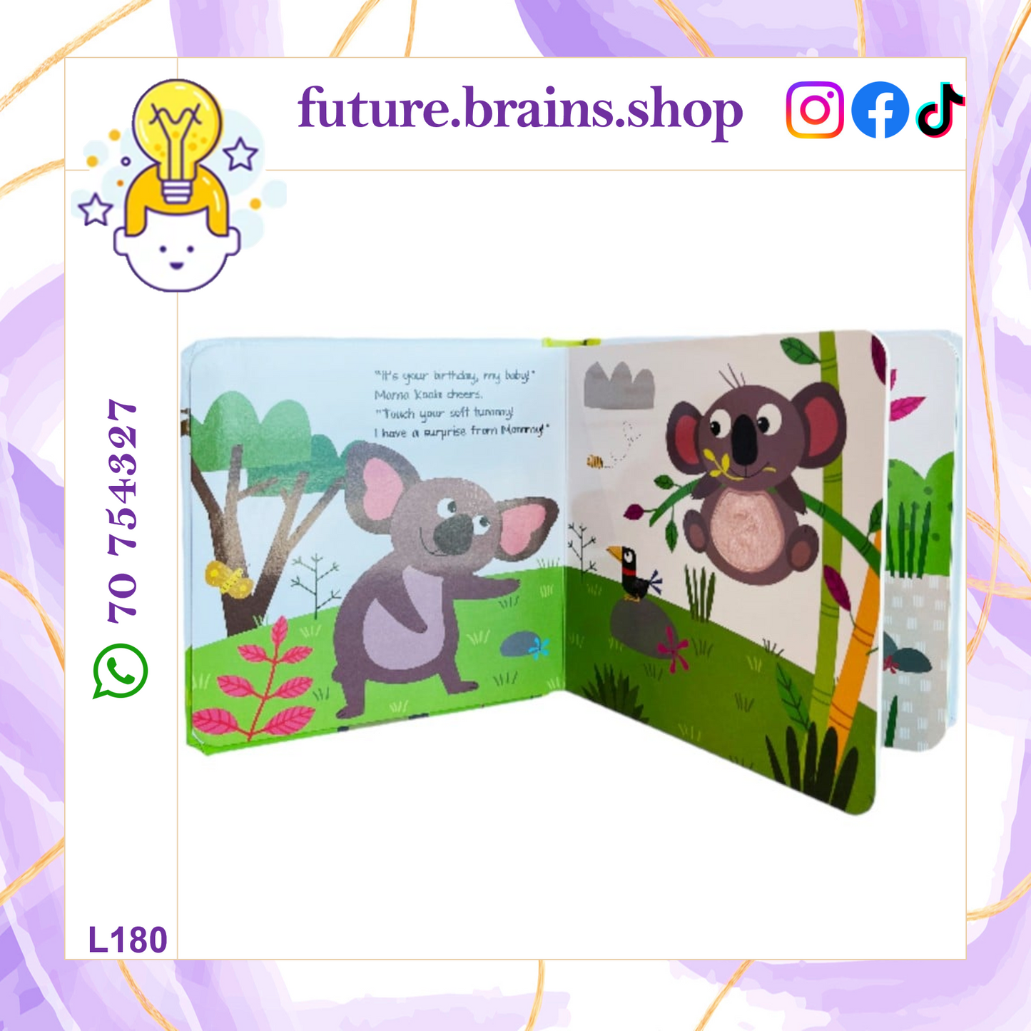 L180 - La Fete D'Anniversaire - Animaux A Toucher