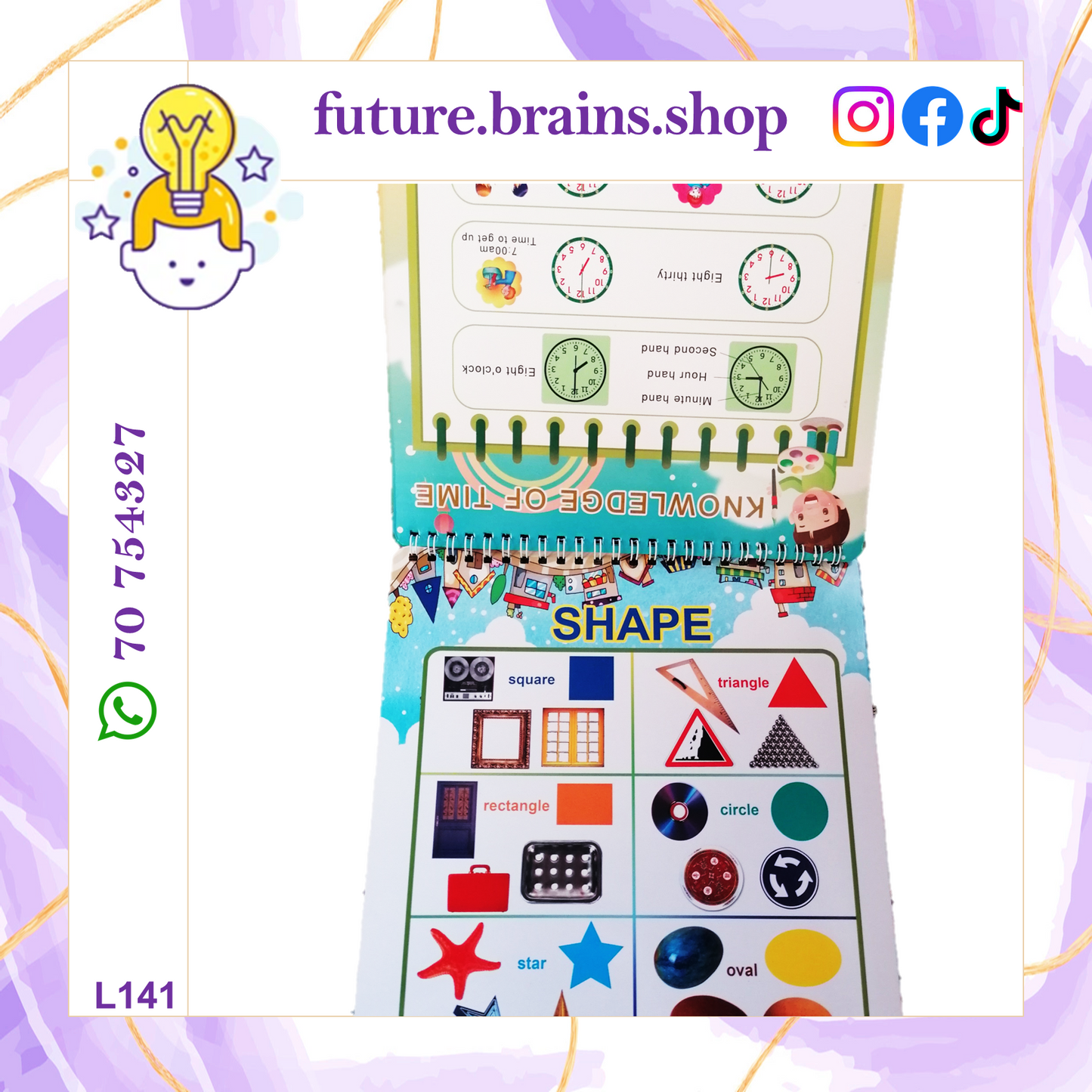 L141 - Infants learning wall map