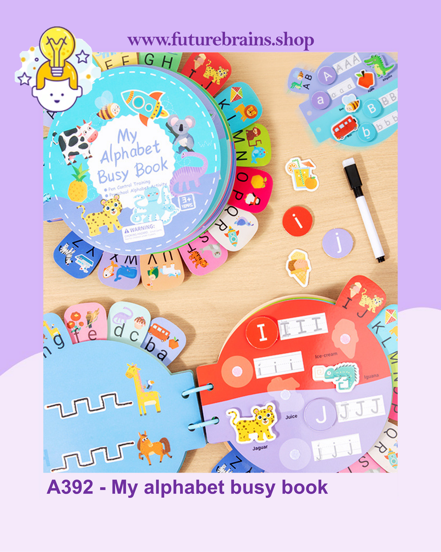 A392 - My alphabet busy book