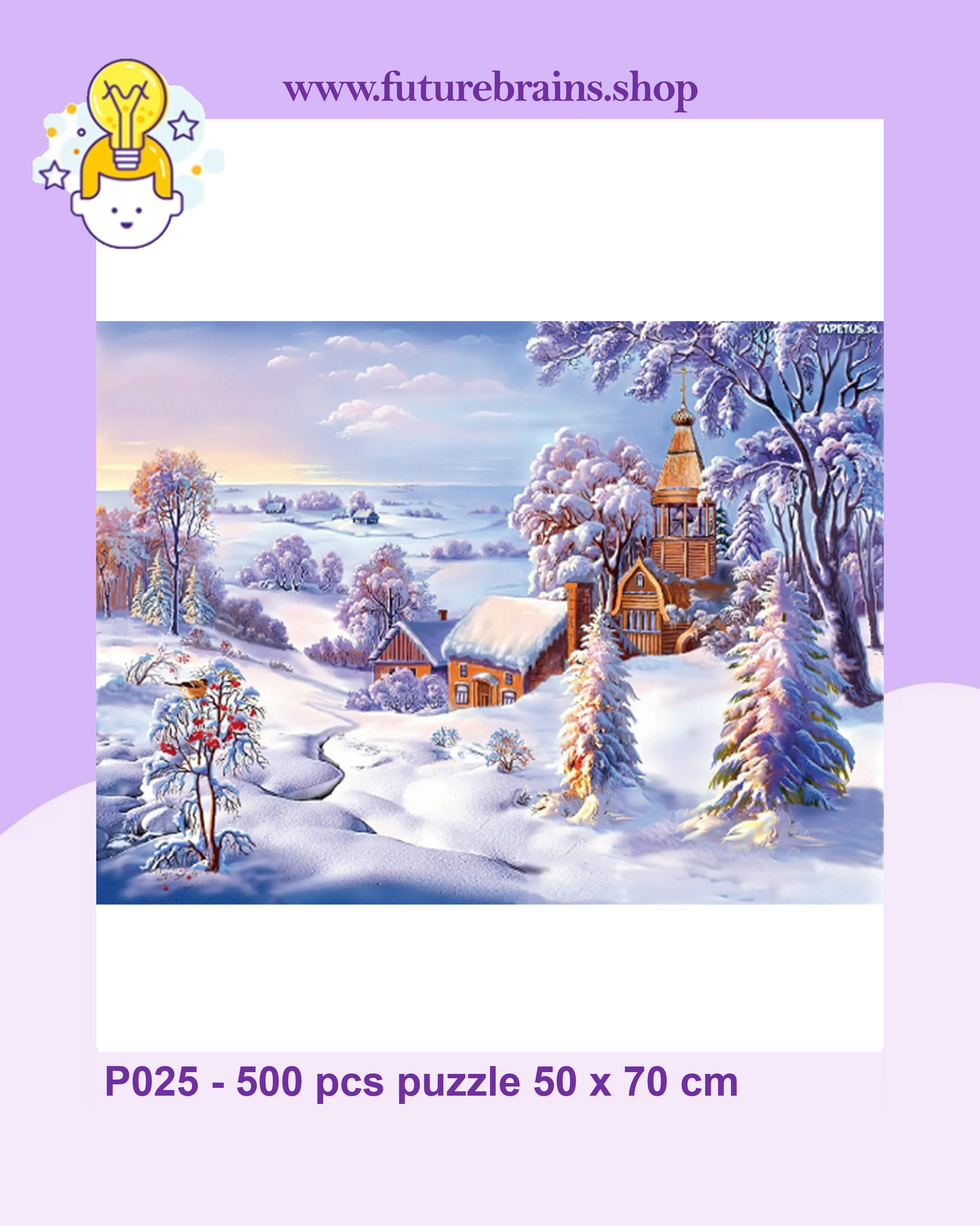 P025 - 500 pcs puzzle 50 x 70 cm