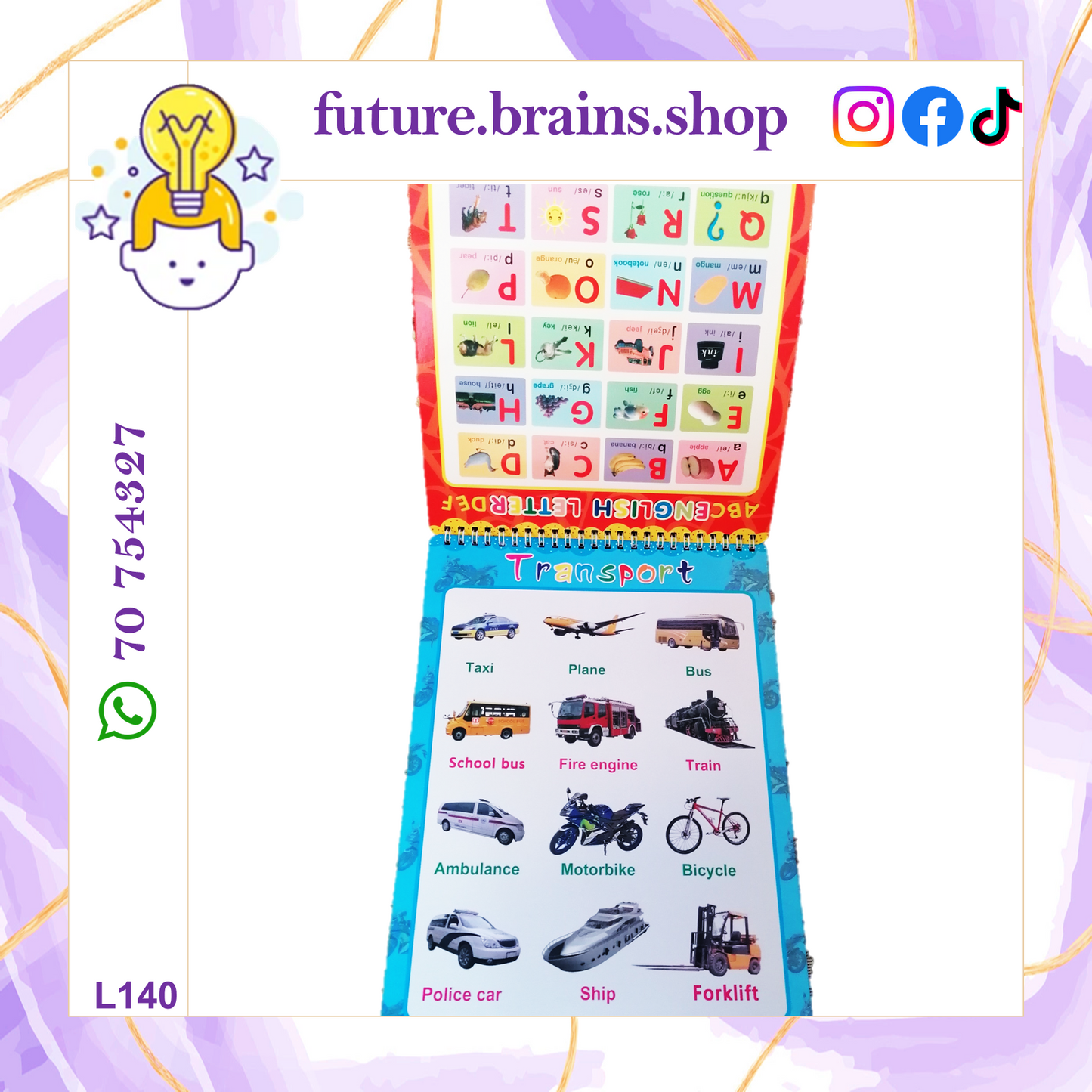 L140 - Cognitive treasure ABC 123