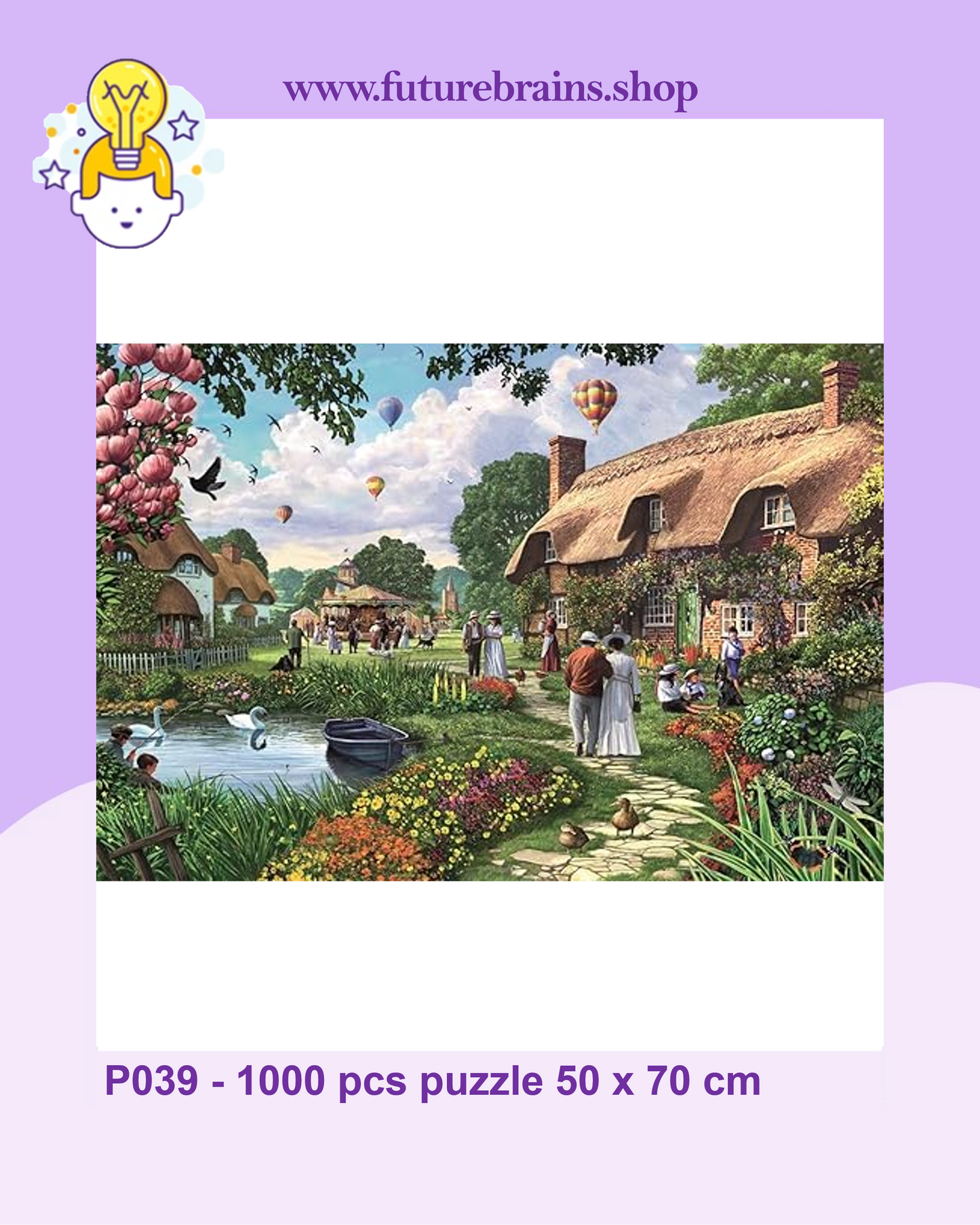 P039 - 1000 pcs puzzle 50 x 70 cm