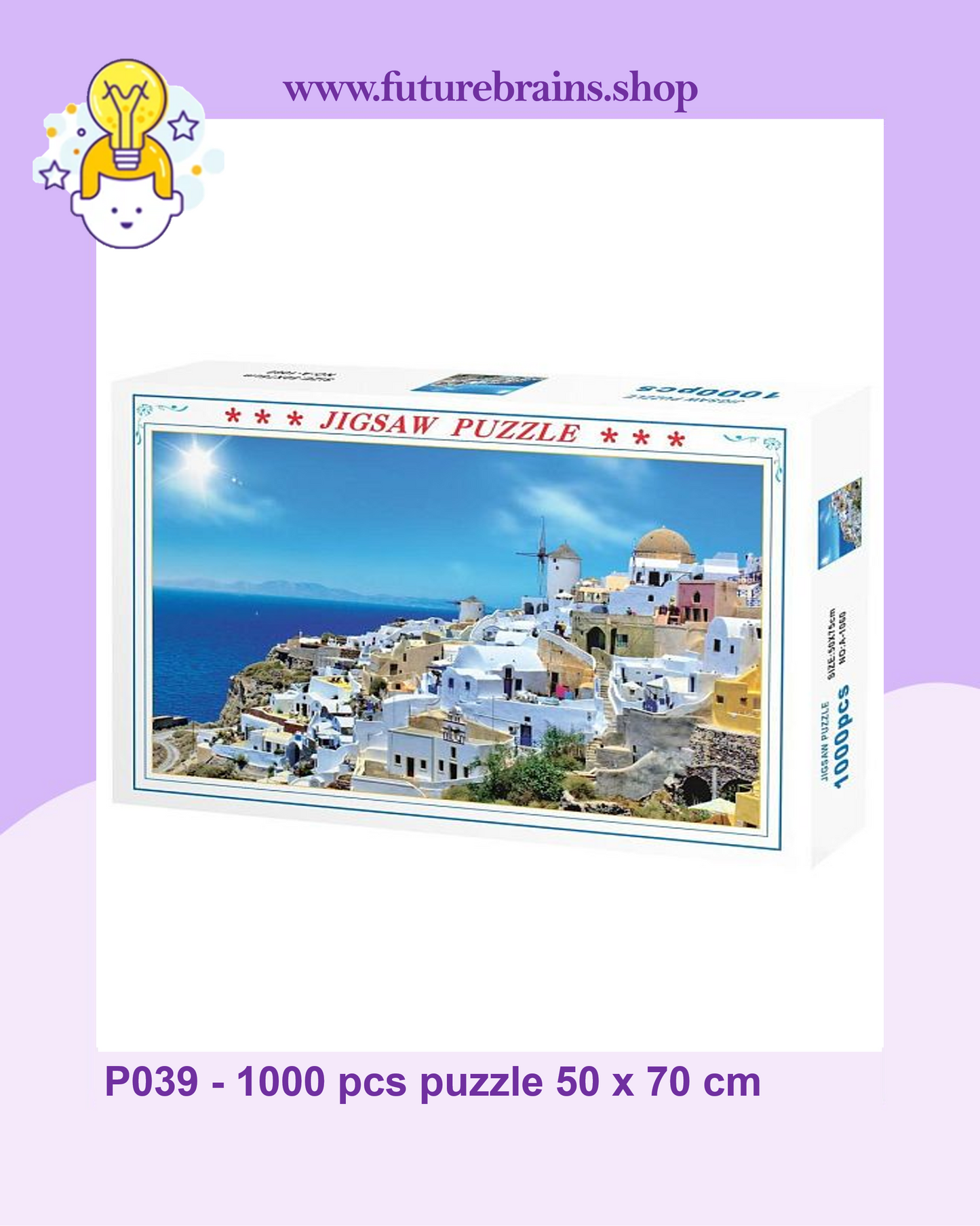 P039 - 1000 pcs puzzle 50 x 70 cm