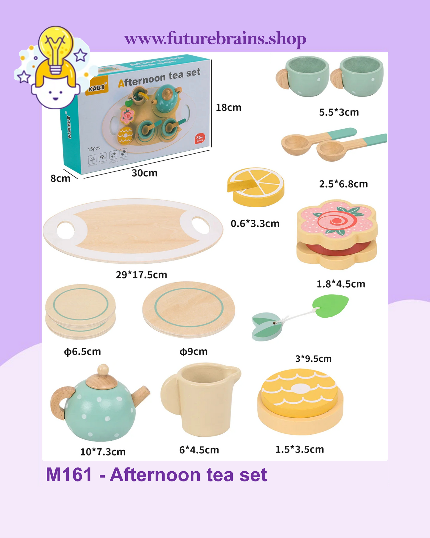 M161 - Afternoon tea set