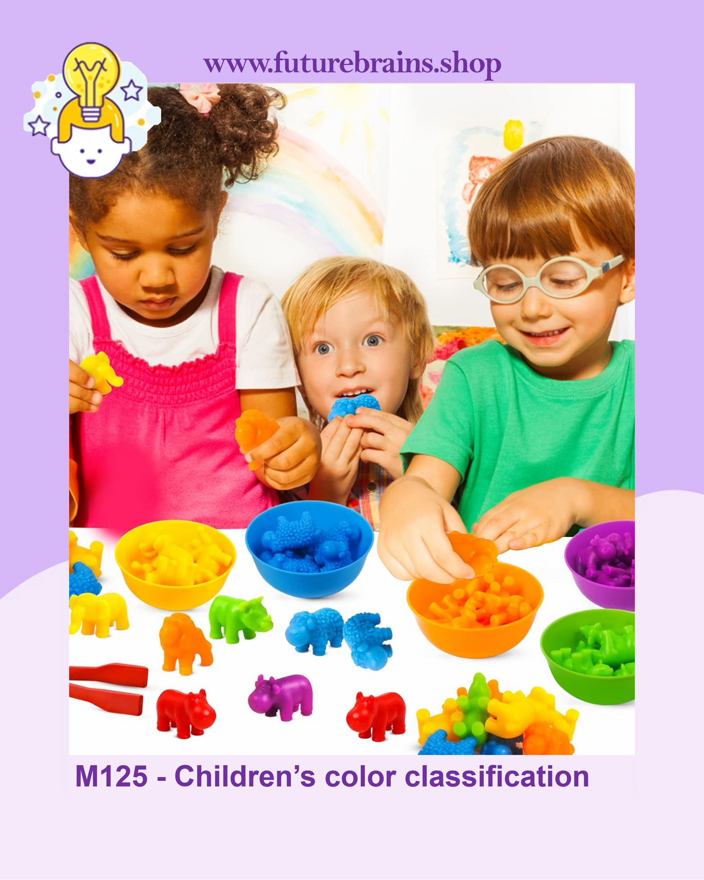 M125 - Children’s color classification toys