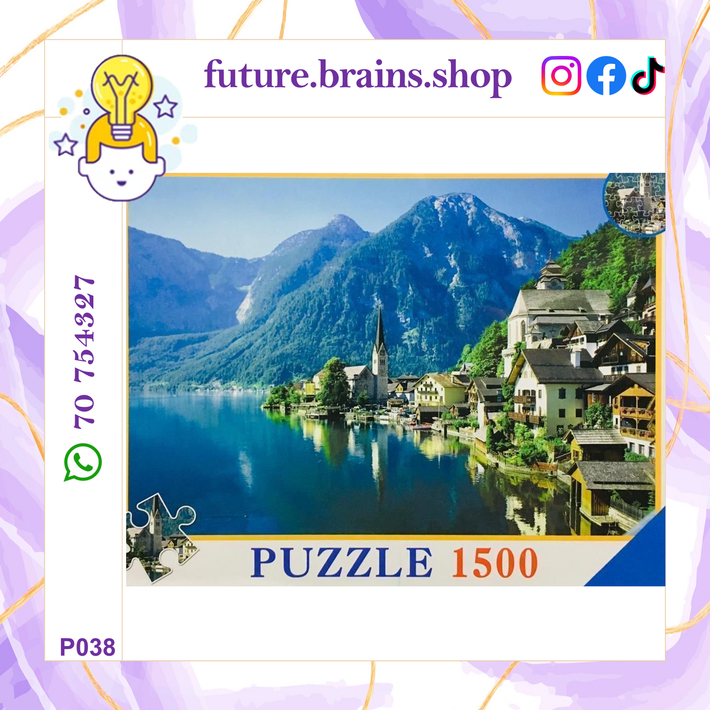 P038 - 1500 pcs puzzle