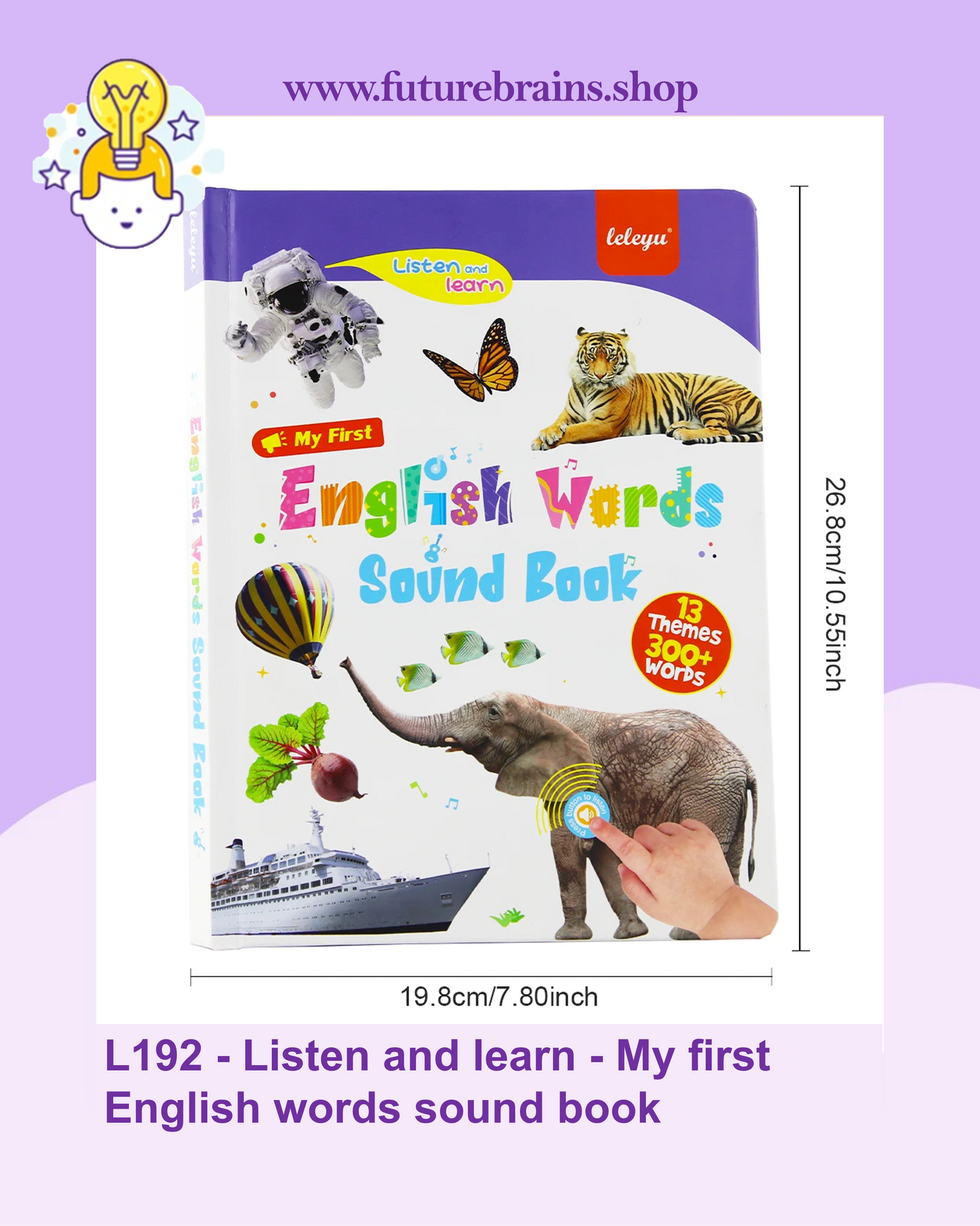 L192 - Listen and learn - My first English words sound book