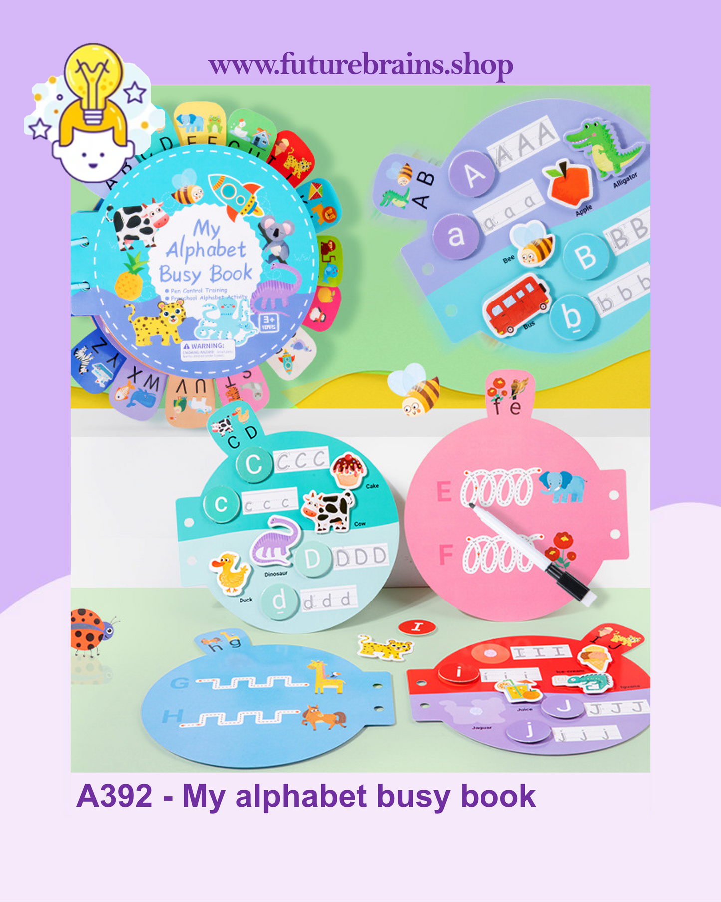 A392 - My alphabet busy book