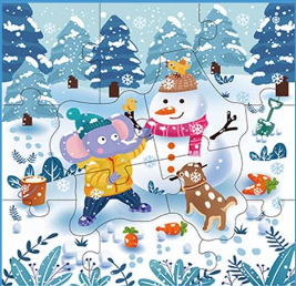 P044 - 12 pcs puzzle