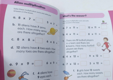 A298 - Essential workbooks - Multiplying and dividing 7+