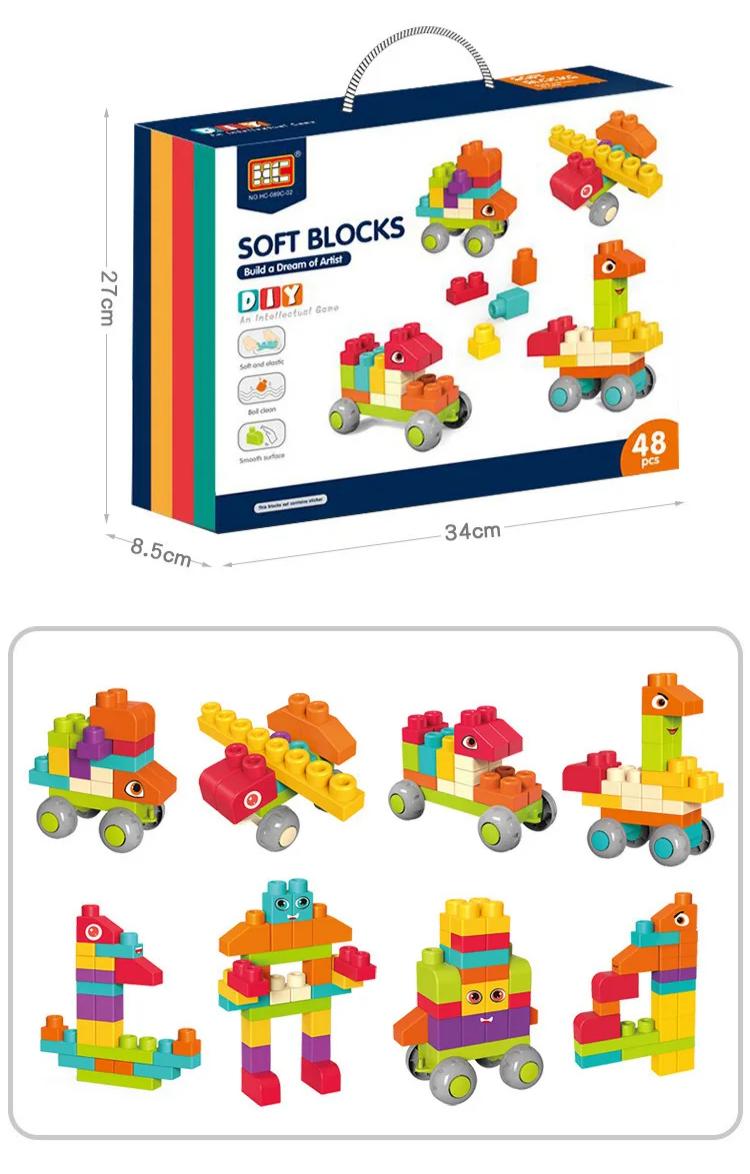 Soft building blocks