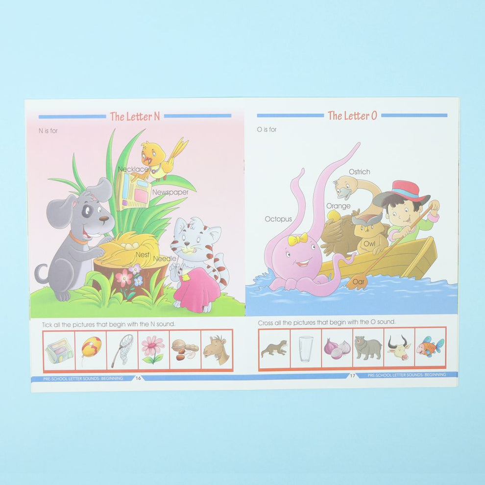A412 - Letter sounds beginning - pre-school (KG2)