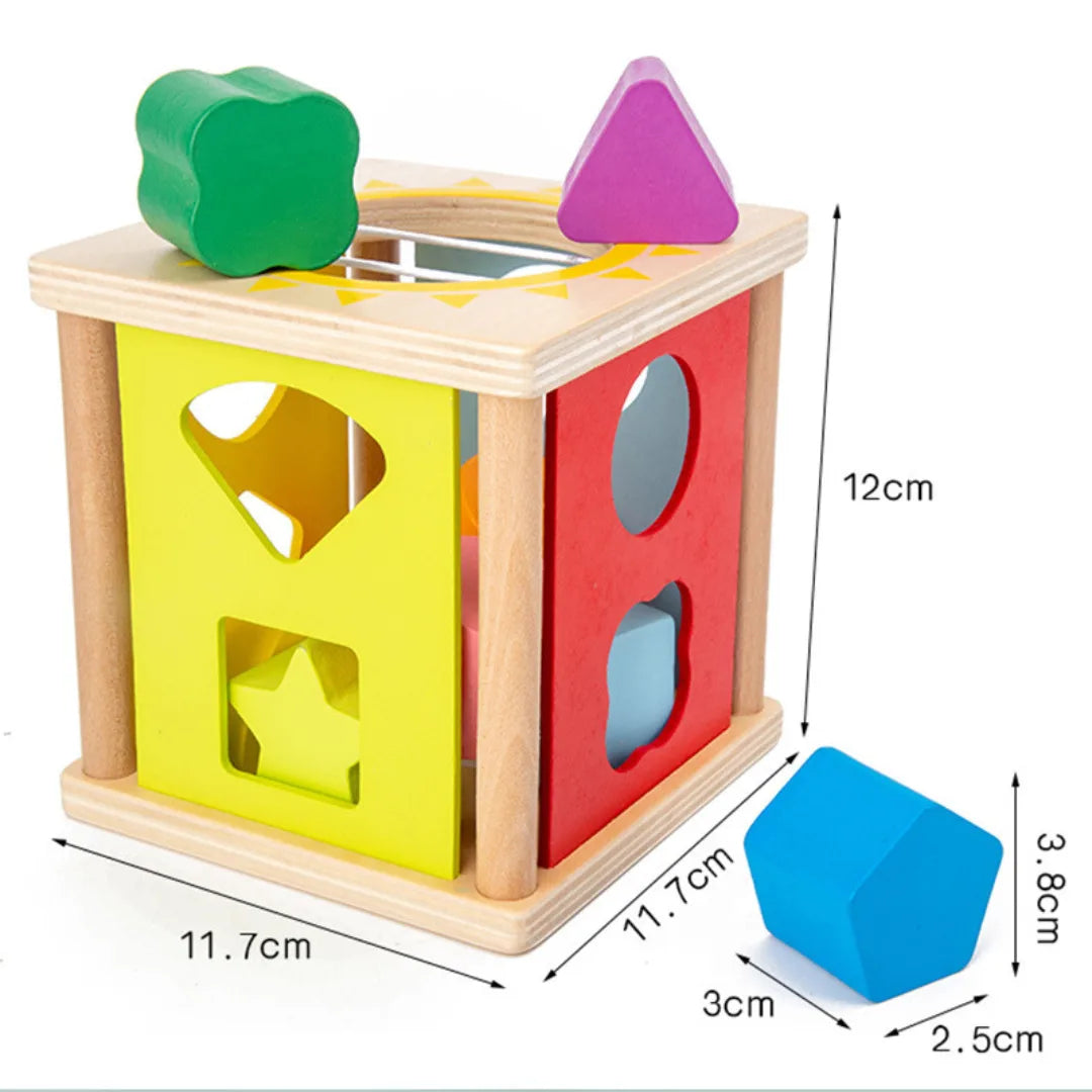 M353 - Wooden shape sorter