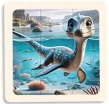 P073 - 6 pcs Infant cognitive puzzles (4 puzzles for 2 $)