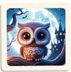 P073 - 6 pcs Infant cognitive puzzles (4 puzzles for 2 $)
