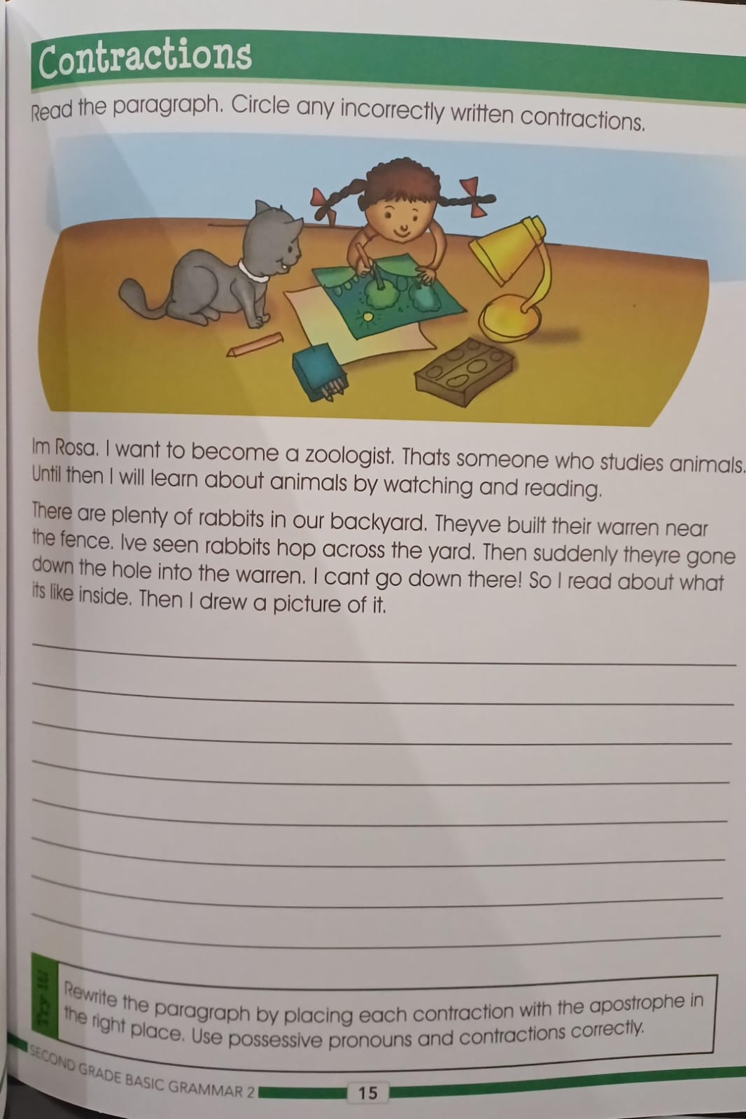 Basic grammar - Second grade