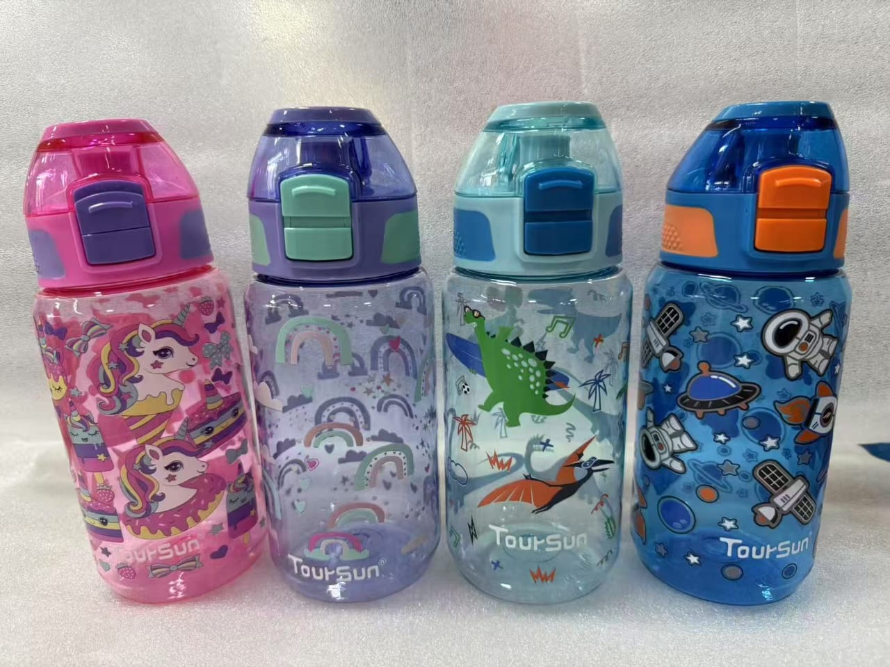 SBA006 - 540 ml Toursun® plastic water bottle without straw