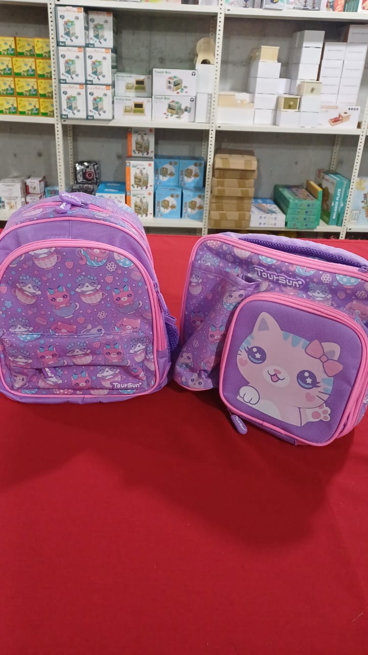 SB011 - 26 cm Toursun® school bag cats design