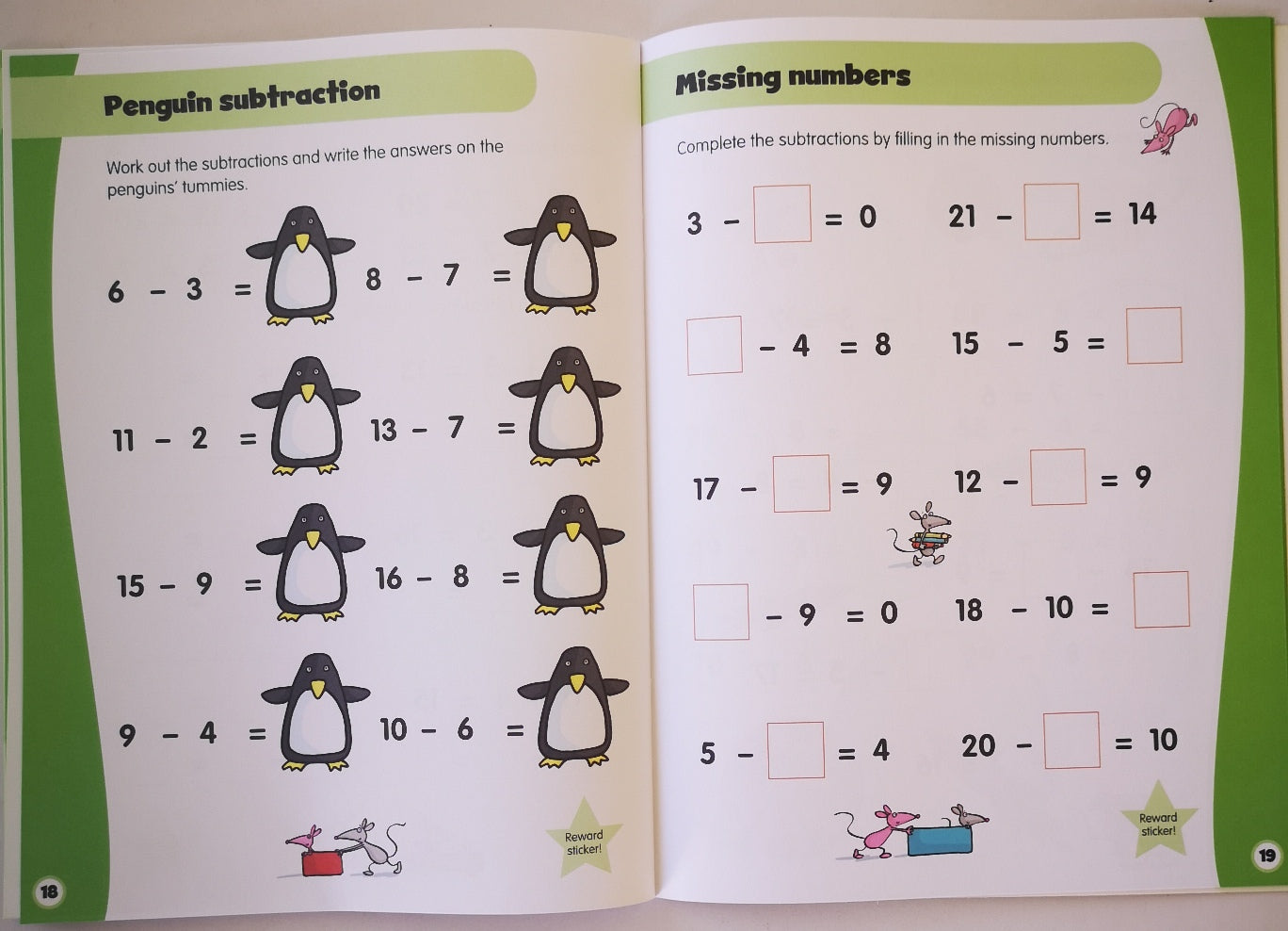 A299 - Essential workbooks - Adding and subtracting 7+