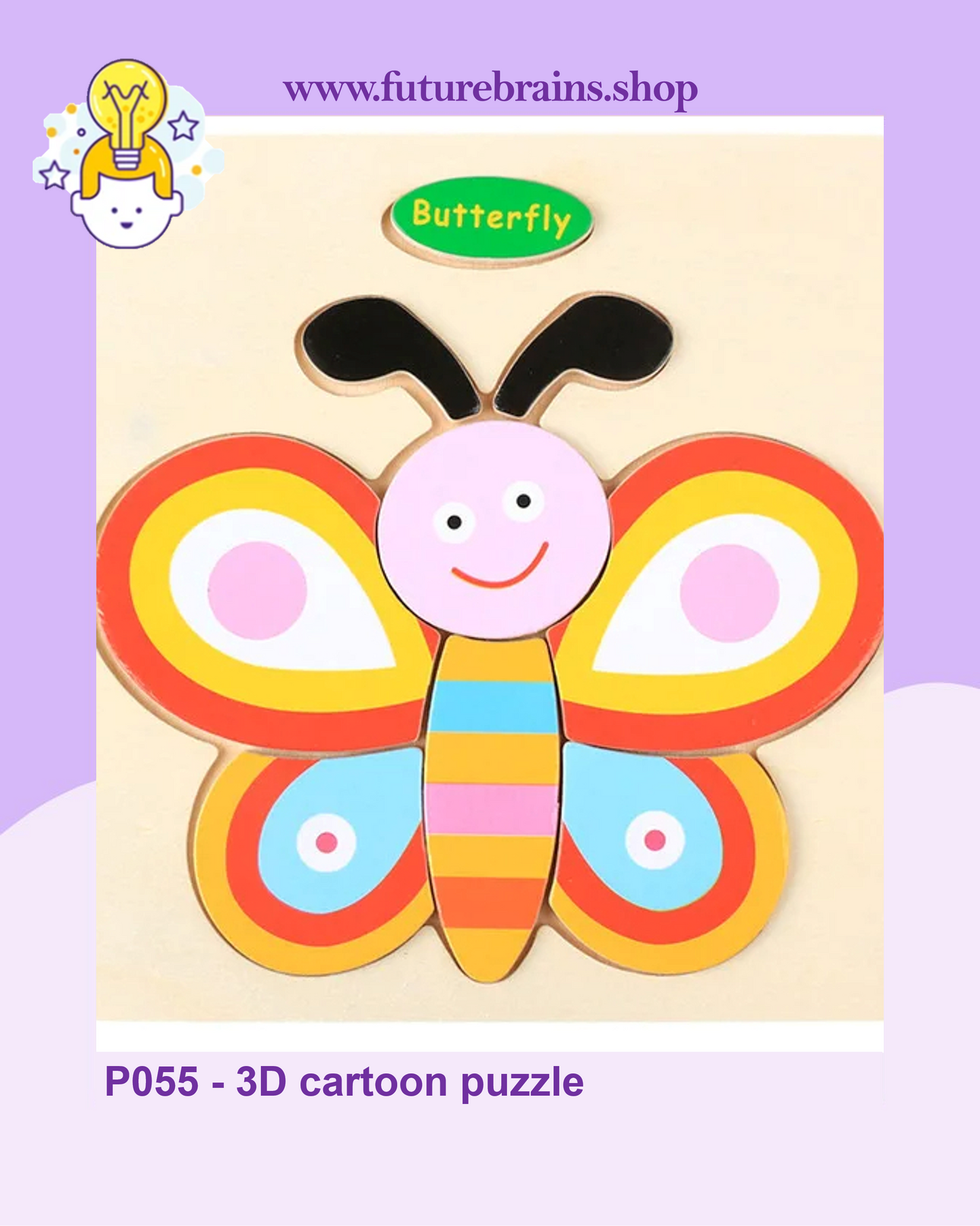 P055 - 3D cartoon puzzle (buy 5 for 4$)