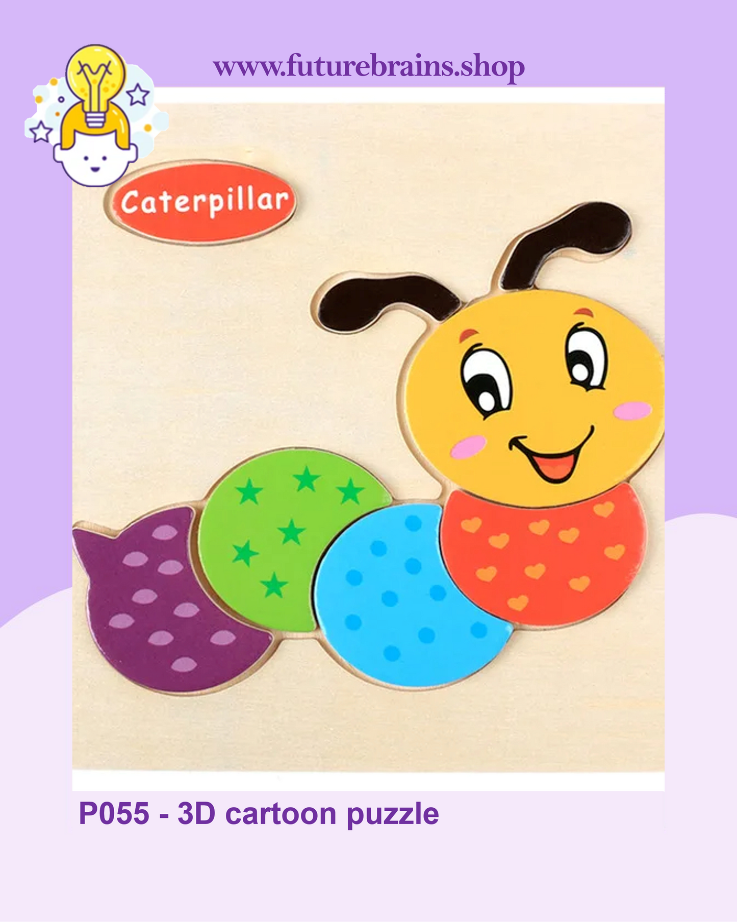 P055 - 3D cartoon puzzle (buy 5 for 4$)