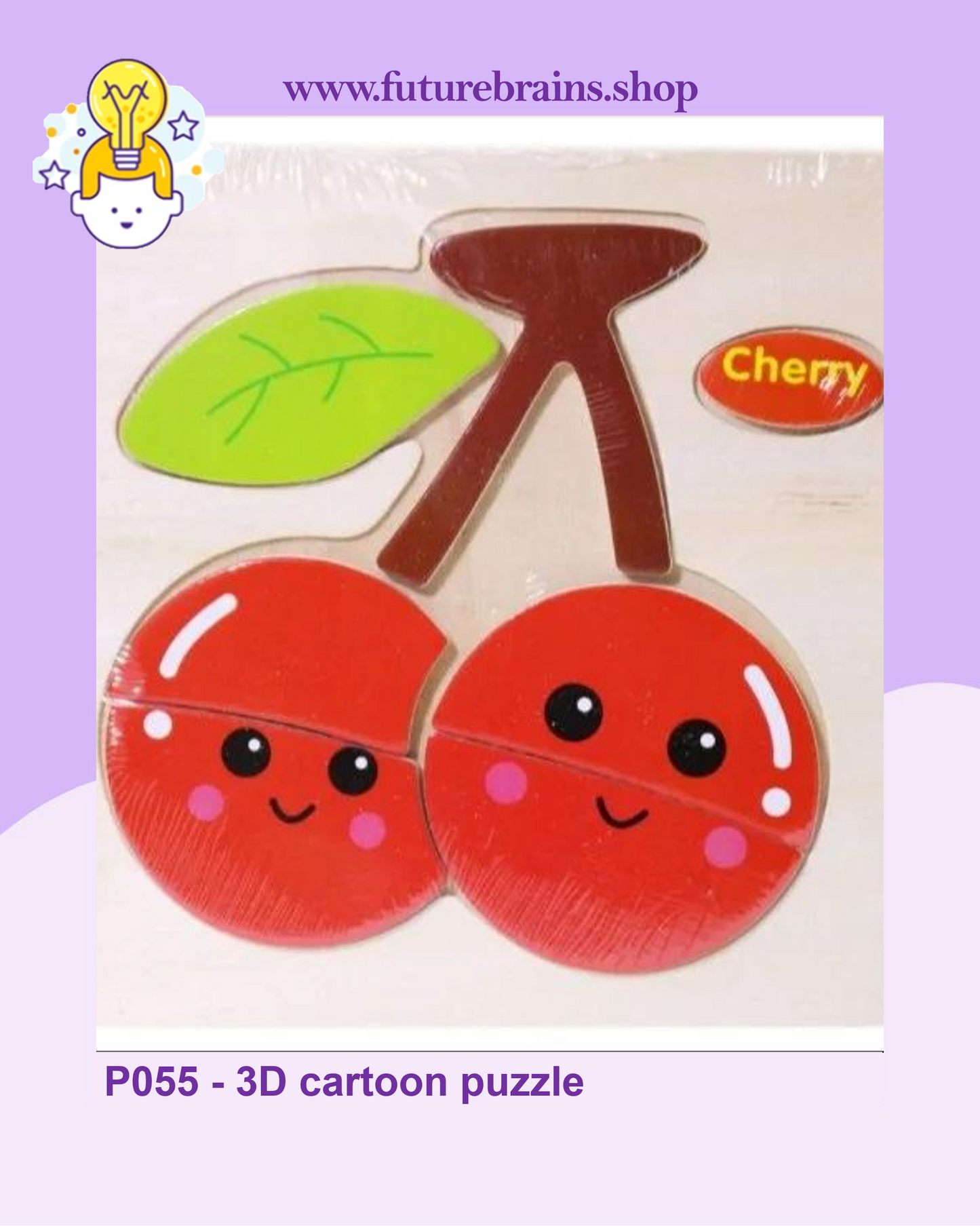 P055 - 3D cartoon puzzle (buy 5 for 4$)