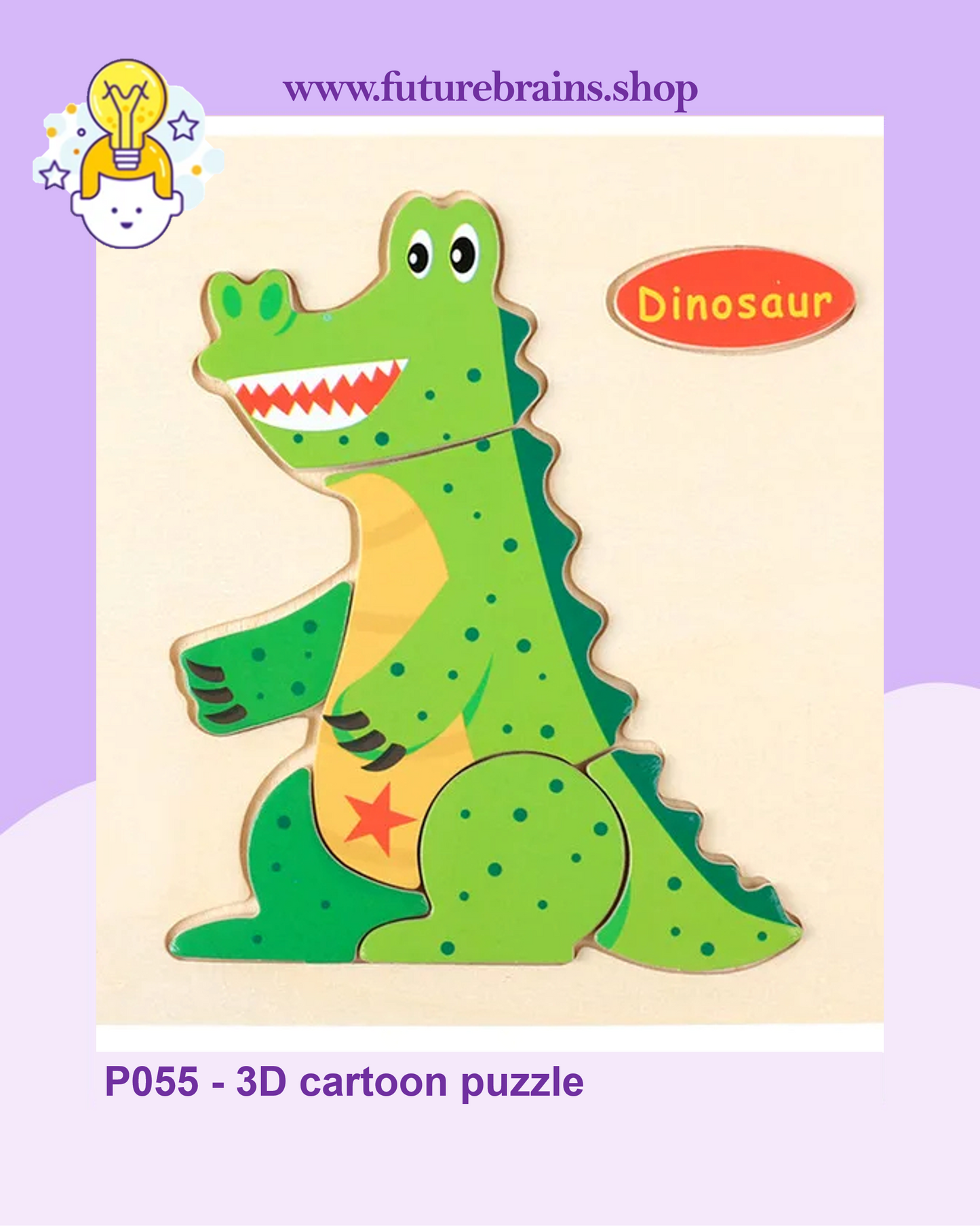 P055 - 3D cartoon puzzle (buy 5 for 4$)