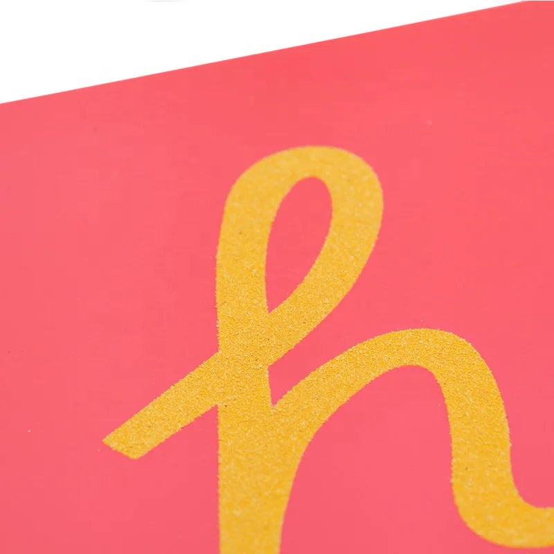 Mo021 - Montessori lower case cursive sandpaper letters