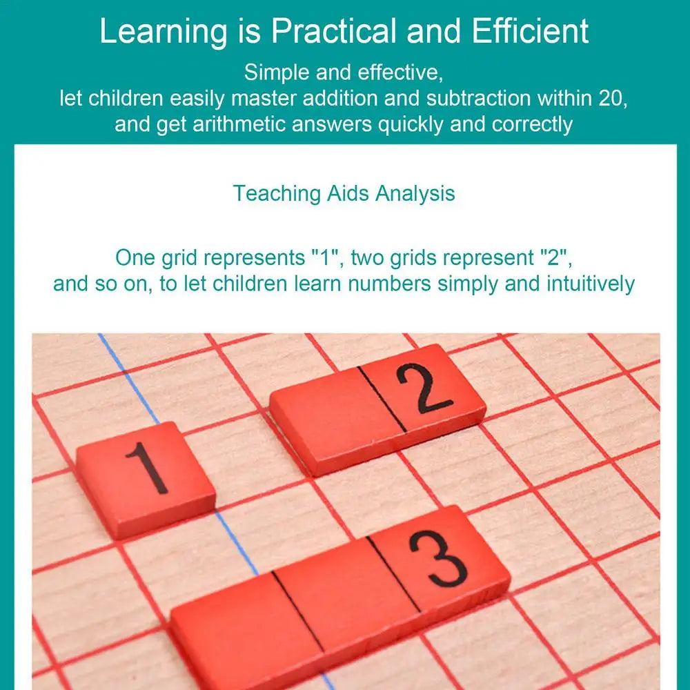 Mo044 - Montessori addition and subtraction boards