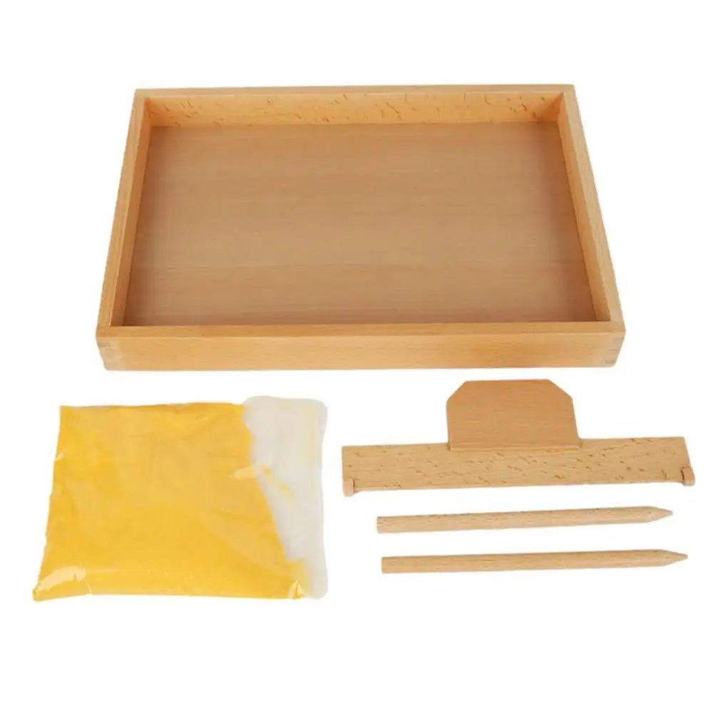 Mo066 - Montessori sand tray