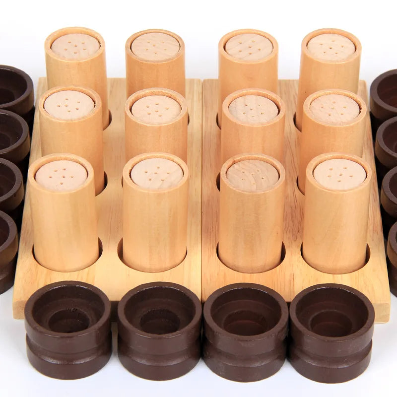 Mo010 - Montesori Wooden Smelling Cylinders