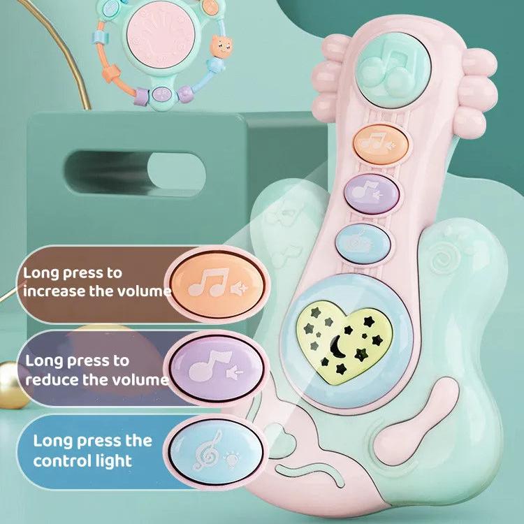 B028 - Sound and light projection instrument - Guitare (Chinese songs)