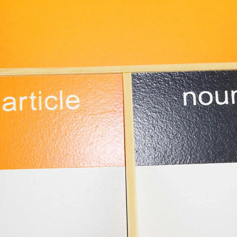 Mo083 - Montessori grammar boxes