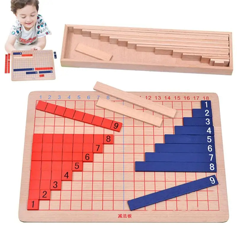 Mo044 - Montessori addition and subtraction boards