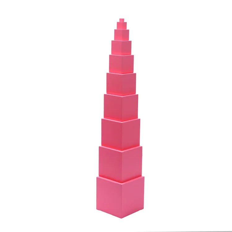 Mo026 - Montessori pink tower