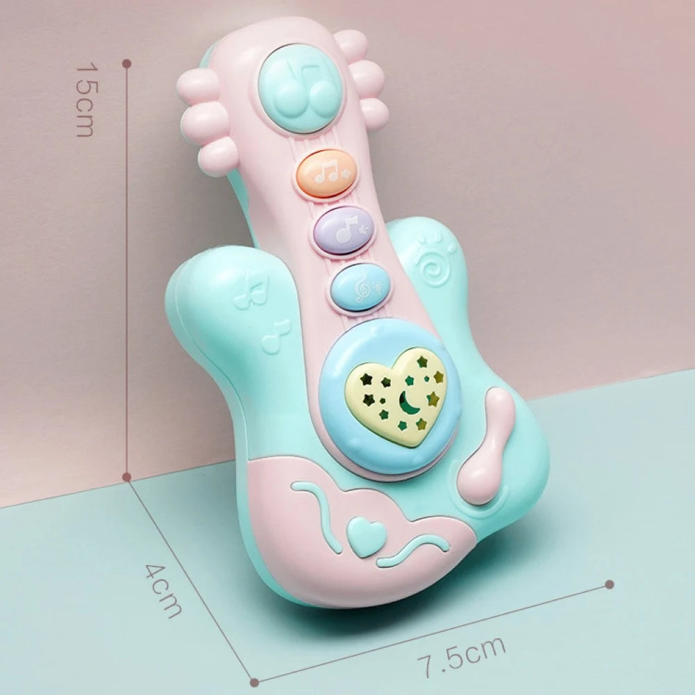 B028 - Sound and light projection instrument - Guitare (Chinese songs)