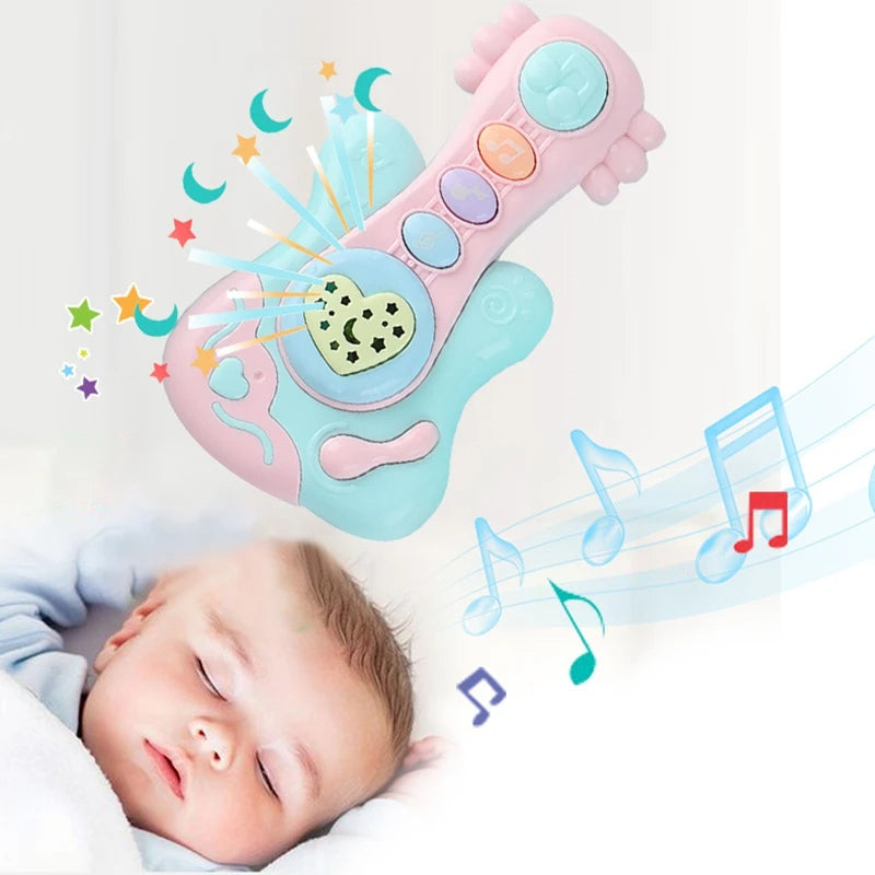 B028 - Sound and light projection instrument - Guitare (Chinese songs)