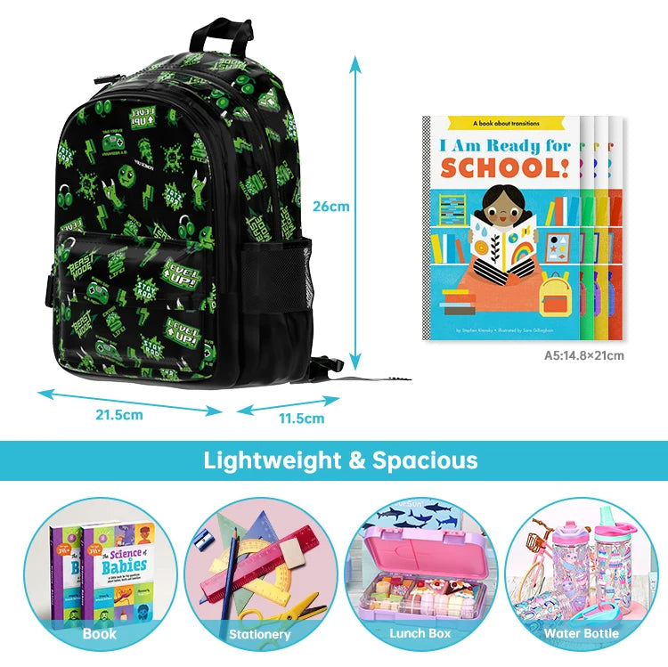 SB011 - 26 cm Toursun school bag gaming design