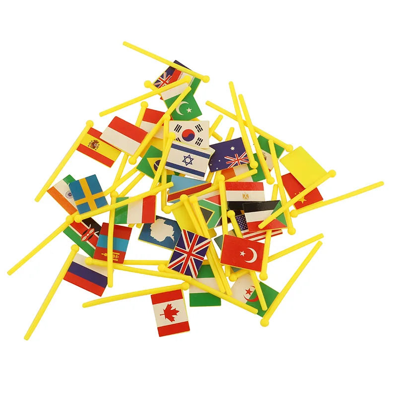 Mo022 - Montessori flags of the world