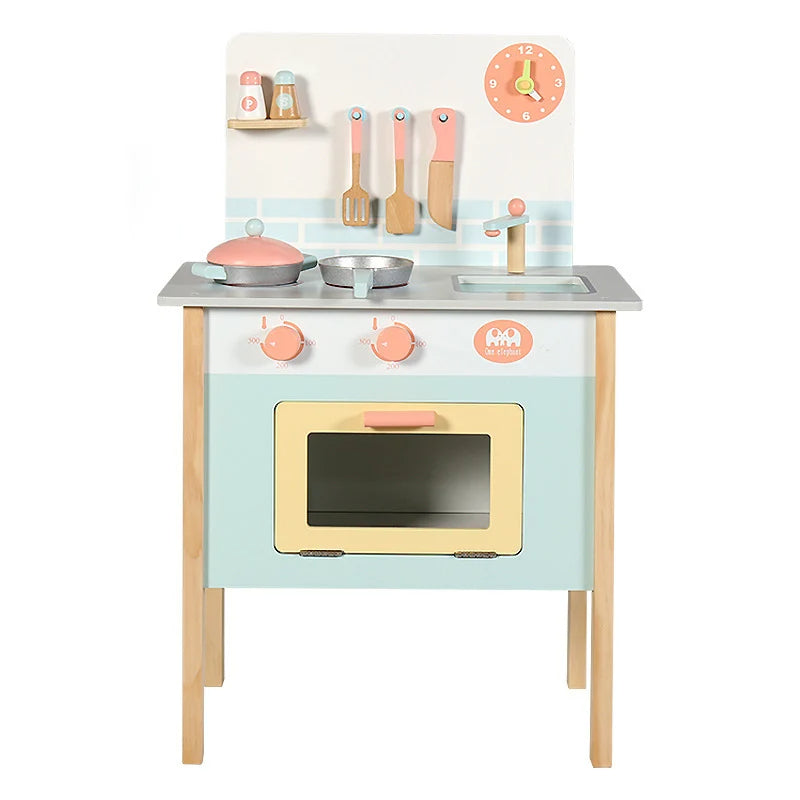 M162 - Wooden colorful kitchen 75 x 48 cm