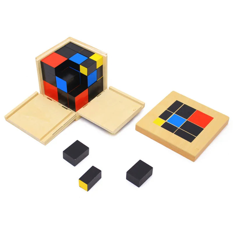 Mo119 - Montessori trinomial cube