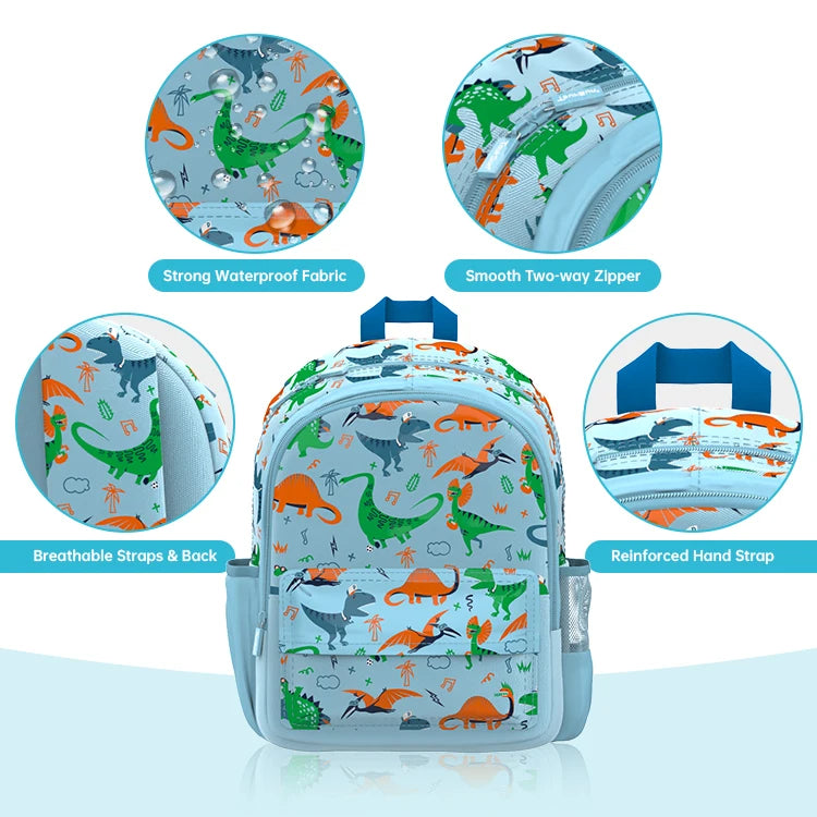 SB011 - 26 cm Toursun school bag dinosaurs design